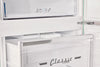 Unique Classic Retro 28" 17 Cu Ft. Bottom Mount Refrigerator - Green - UNQ-455L LG AC | Réfrigérateur Classic Rétro d’Unique de 28 po et de 17 pi3 à congélateur inférieur - vert - UNQ-455L LG AC