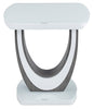Brimley 21.75" Modern End Table - White and Grey | Table de bout moderne Brimley de 21,75 po - blanche et grise