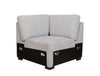 Vault 7-Piece Sectional with Five Storage Chairs and Storage USB Console - Grey | Sofa sectionnel Vault 7 pièces avec 5 fauteuils de rangement et console de rangement avec USB - gris