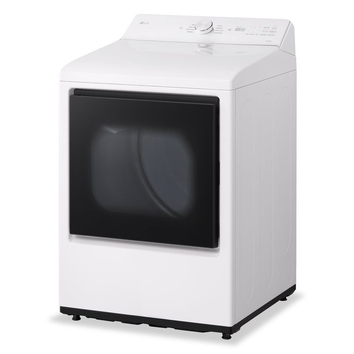 LG 7.3 Cu. Ft. Electric Dryer with AI Sensing and ThinQ® - Alpine White - DLE8200CW