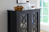 Stella 31.5" Storage Accent Cabinet – Black | Armoire décorative Stella de 31,5 po - noire
