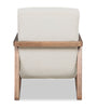 Cove 28" Chenille Fabric Accent Chair – Linen | Fauteuil d’appoint Cove de 28 po en tissu de chenille - lin