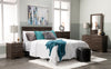 Aida Bedroom Dresser Mirror, Made in Canada - Brown | Miroir de commode de chambre à coucher Aida, fabriqué au Canada - brun