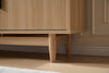 Kemper 71" Modern TV Stand with Storage for TVs up to 75"- Harvest Oak | Meuble pour téléviseur moderne Kemper de 71 po avec rangement pour téléviseurs de jusqu’à 75 po - chêne récolte
