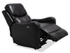 Ellis 32" Faux Leather Glider Power Reclining Chair – Black | Fauteuil coulissant à inclinaison électrique Ellis de 32 po en similicuir - noir