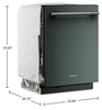 KitchenAid 24" 44 dBA Dishwasher with 360° Max Jets™ Third Rack – Juniper - KDTS724SJP | Lave-vaisselle KitchenAid de 24 po et de 44 dBA avec troisième panier 360° Max JetsMC - genièvre - KDTS724SJP