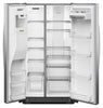 Whirlpool 36" 21 Cu. Ft. Side-by-Side Refrigerator - Fingerprint-Resistant Stainless - WRSC6536RZ | Réfrigérateur Whirlpool de 21 pi³ et de 36 po à compartiments juxtaposés - acier inoxydable résistant aux traces de doigts - WRSC6536RZ