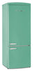 Unique Classic Retro 28" 17 Cu Ft. Bottom Mount Refrigerator - Turquoise - UNQ-455L T AC | Réfrigérateur Classic Rétro d’Unique de 28 po et de 17 pi3 à congélateur inférieur - turquoise - UNQ-455L T AC