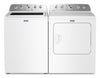 Maytag 5.4 Cu Ft. Top Load Agitator Washer and 7.0 Cu. Ft. Pet Pro Electric Dryer – White - MATL56WW | Laveuse à chargement par le haut de 5,4 pi³ et sécheuse électrique Animal Pet Pro de 7,0 pi³ de Maytag - blanches - MATL56WW