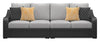 Jasper Patio Right and Left Facing Loveseats - Black | Causeuses de droite et de gauche Jasper pour la terrasse - noir