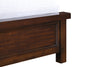 Sonoma Panel Bed with Headboard & Frame, Mango Brown - Twin Size | Lit à panneau Sonoma avec tête de lit et cadre de lit, brun manguier - format lit simple