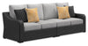 Jasper Patio Right and Left Facing Loveseats - Black | Causeuses de droite et de gauche Jasper pour la terrasse - noir