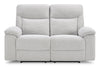Spencer 65.6" Chenille Fabric Manual Reclining Loveseat - Grey | Causeuse à inclinaison manuelle Spencer de 65,6 po en tissu de chenille - grise