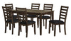 Devon Dining Table, Wood, 60"W - Dark Brown | Table de salle à manger Devon de 60 po (L) en bois - brun foncé