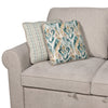 Scott Living Haven 3-Piece Chenille Fabric Sleeper Sectional - Grey | Sofa-lit sectionnel Haven de Scott Living 3 pièces en tissu de chenille - gris