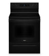 Whirlpool 30\" 5.3 Cu. Ft. Electric Range with 5 Elements - Black - YWFES3330RB