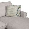 Scott Living Haven 3-Piece Left-Facing Chenille Fabric Cuddler Sleeper Sectional with Storage - Grey | Sofa-lit sectionnel enveloppant de gauche Haven de Scott Living 3 pièces en tissu de chenille avec rangement - gris