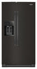 Whirlpool 36" 21 Cu. Ft. Side-by-Side Refrigerator - Black Stainless - WRSC5536RV | Réfrigérateur Whirlpool de 21 pi³ et de 36 po à compartiments juxtaposés - acier inoxydable noir - WRSC5536RV