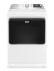 Maytag 6.0 Cu. Ft. Pet Pro Smart Top-Load Washer and 7.4 Cu. Ft. Gas Dryer - White  | Laveuse intelligente à chargement par le haut Animal Pet Pro de 6,0 pi3 et sécheuse à gaz de 7,4 pi3 de Maytag - blanches  | MATL72WG