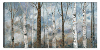 Cloudy Forest Canvas Artwork – 24