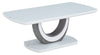 Brimley 47.25" Modern Coffee Table - White and Grey | Table à café moderne Brimley de 47,25 po - blanche et grise