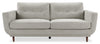 Cosmo 80" Fabric Sofa with Tufted Back Cushions - Grey | Sofa Cosmo de 80 po en tissu avec coussins de dossier capitonnés - gris