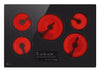 LG 30" 5-Element Electric Cooktop with UltraHeat™ 3.2kW Element - Black - CBEW3017BE | Surface de cuisson électrique LG de 30 po à 5 éléments avec élément UltraHeatMC de 3 200 W - noire - CBEW3017BE