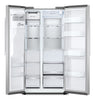 LG 36" 27 Cu. Ft Side by Side Refrigerator - Fingerprint Resistant Stainless Steel - LL27T3530S  | Réfrigérateur LG de 27 pi3 et de 36 po à compartiments juxtaposés - acier inoxydable résistant aux traces de doigts - LL27T3530S