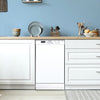 Danby 18" 51 dBA Front-Control Built-In Dishwasher - White - DDW18D1EW | Lave-vaisselle encastré Danby de 18 po et de 51 dBA avec commandes à l’avant - blanc - DDW18D1EW | DDW18D1W