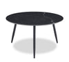 Delancey 31.5" Modern 3-Pack Coffee + 2 End Tables - Black|Ensemble 3 tables modernes Delancey de 31,5 po (table à café et 2 tables de bout) - noir