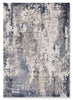 Lucas 6'7" x 9'6" Distressed Area Rug - Blue | Carpette Lucas vieillie 6 pi 7 po x 9 pi 6 po - bleue