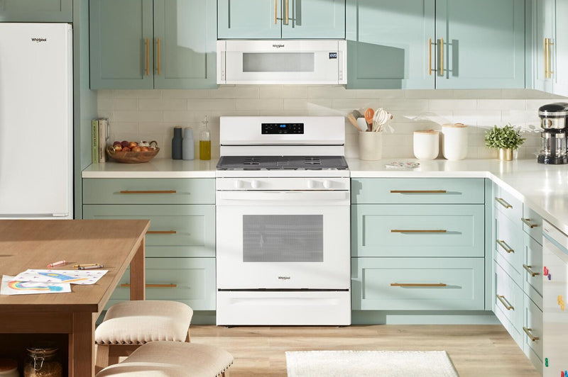 Whirlpool 30\" 5.3 Cu. Ft. Gas Range with SpeedHeat™ Burner - WFGS3530RW