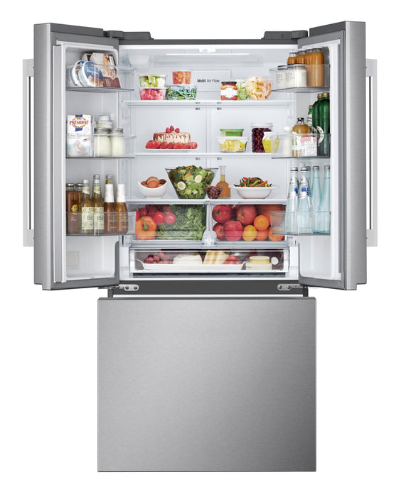 LG 33\" 25 Cu. Ft. French-Door Standard-Depth Refrigerator - Stainless Steel - LF25H6200S