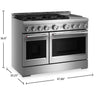 KitchenAid 6.3 Cu. Ft. 6 Burner Commercial-Style Gas Range – Stainless Steel - KFGD948SSS | Cuisinière à gaz KitchenAid de 6,3 pi³ de style commercial à 6 brûleurs - acier inoxydable - KFGD948SSS