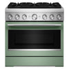 KitchenAid 5.1 Cu. Ft. Dual Fuel Range with No Preheat Air Fry – Cardamom - KFDS936SDC