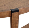 Gordon 56” Round Solid Wood Sofa Table - Brown | Table de salon ronde Gordon de 56 po en bois massif - brune