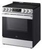 LG 6.3 Cu. Ft Smart Electric Range with EasyClean® - Smudge Resistant Stainless Steel - LSEL6333XE | Cuisinière intelligente électrique LG de 6,3 pi³ avec EasyCleanMD - acier inoxydable résistant aux taches - LSEL6333XE