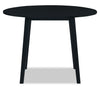 Bryn Drop-Leaf Dining Table, 42" Round - Black | Table de salle à manger ronde Bryn de 42 po avec abattant - noire