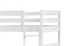 Quinn Bunk Bed with Ladder & Guard Rail for Kids, White - Twin/Full | Lits superposés Quinn pour enfants avec échelle et garde-corps, blancs - simple et double