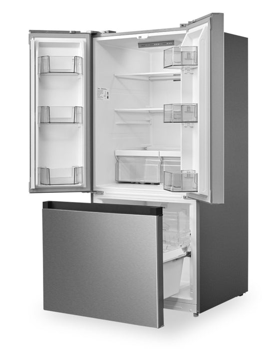 Midea 30\" 18.4 Cu. Ft. French-Door Refrigerator - Stainless Steel - MRF18B4AST