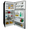 Danby 29.5” 18.1 Cu. Ft. Top Mount Refrigerator – Stainless Steel - DFF180E2SSDB | Réfrigérateur Danby de 18,1 pi3 et de 29,5 po à congélateur supérieur - acier inoxydable - DFF180E2SSDB