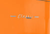 Unique Classic Retro 28" 17 Cu Ft. Bottom Mount Refrigerator - Orange - UNQ-455L O AC | Réfrigérateur Classic Rétro d’Unique de 28 po et de 17 pi3 à congélateur inférieur - orange - UNQ-455L O AC