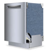 Bosch 500 Series 24'' 44 dBA Built-In Dishwasher - Anti-Fingerprint Brushed Steel - SHP65CC5UC | Lave-vaisselle encastré Bosch de série 500 de 24 po de 44 dBA - acier brossé résistant aux traces de doigts - SHP65CC5UC
