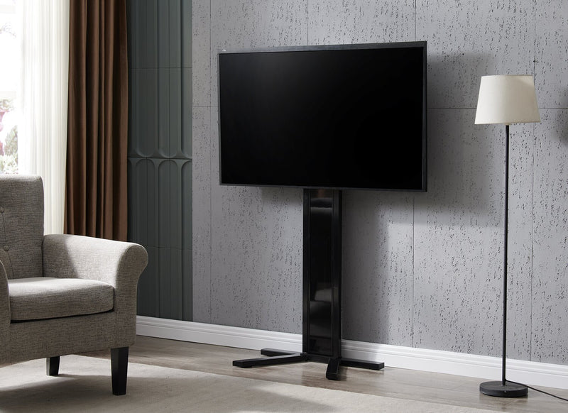 Miller  TV Stand With Mount and Cable Management for TV's up to 80\" -Black