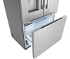 LG 36" 24 Cu. Ft. Counter-Depth MAX™ Zero Clearance™ French-Door Refrigerator - LF24Z6330S | Réfrigérateur LG de 24 pi3 et de 36 po de profondeur comptoir Counter-Depth MAXMC à portes françaises avec système de charnières Zero ClearanceMC   - LF24Z6330S