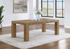 Lotus Dining Table, 82"W, Wood - Natural | Table de salle à manger Lotus de 82 po (L) en bois - naturelle