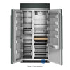 Kitchenaid 42" 25.5 Cu. Ft. Built-In Side-by-Side Refrigerator with Platinum Interior – Juniper - KBSN742SJP  | Réfrigérateur encastré KitchenAid de 42 po et de 25,5 pi³ à compartiments juxtaposés avec intérieur platine - genièvre - KBSN742SJP