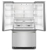 Whirlpool 36" 20 Cu. Ft. Counter-Depth French-Door Refrigerator - Stainless Steel - WRFC2036RZ  | Réfrigérateur Whirlpool de 20 pi3 et de 36 po de profondeur comptoir à portes françaises - acier inoxydable - WRFC2036RZ  | WRFC20RZ