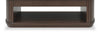 Vernon 56” Modern Solid Wood Lift Top Coffee Table with Storage, Shelf and Casters - Dark Brown | Table à café moderne Vernon de 56 po en bois massif avec dessus relevable, rangement, tablette et roulettes - brun foncé