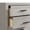 Lark Bedroom Chest of Drawers, 5-Drawer, 35"W x 47"H - Rustic White | Commode verticale de chambre à coucher Lark de 35 po (L) x 47 po (H) à 5 tiroirs - blanc rustique